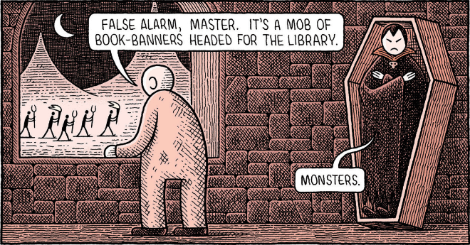 Cartoon by Tom Gauld.