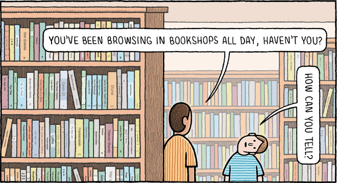 Cartoon by Tom Gauld.