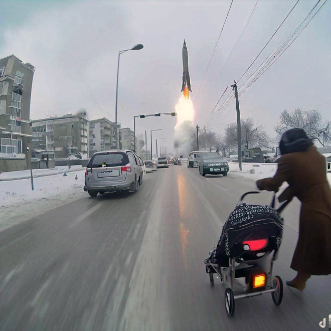 What is life like in Russia, according to AI.