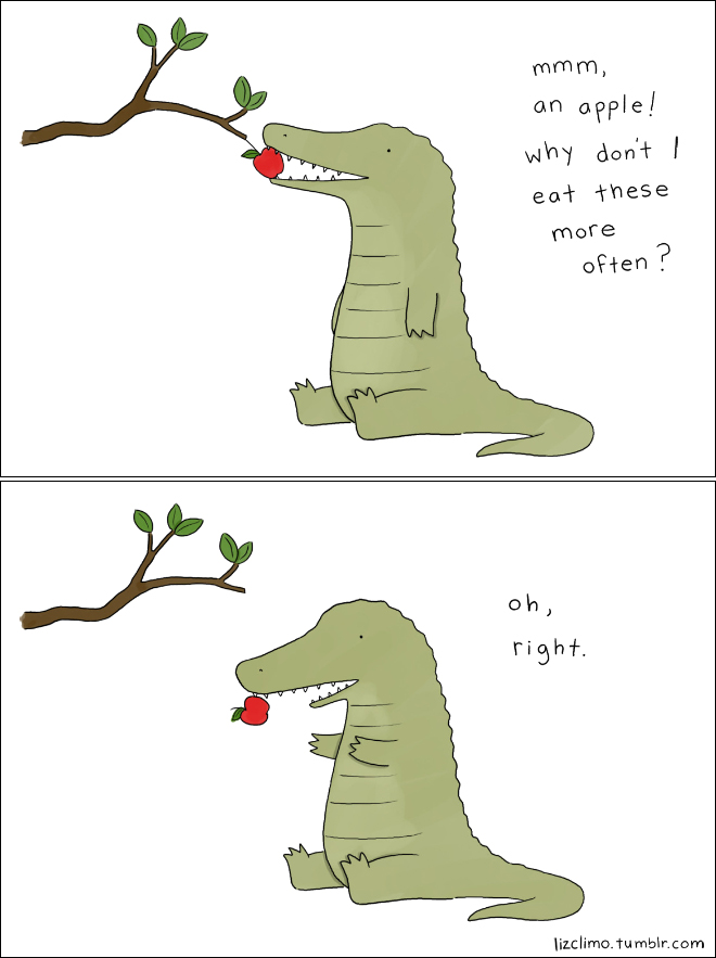 Animal cartoon by Liz Climo.