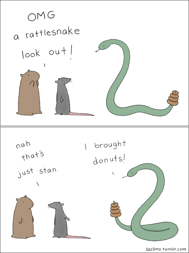 Animal cartoon by Liz Climo.