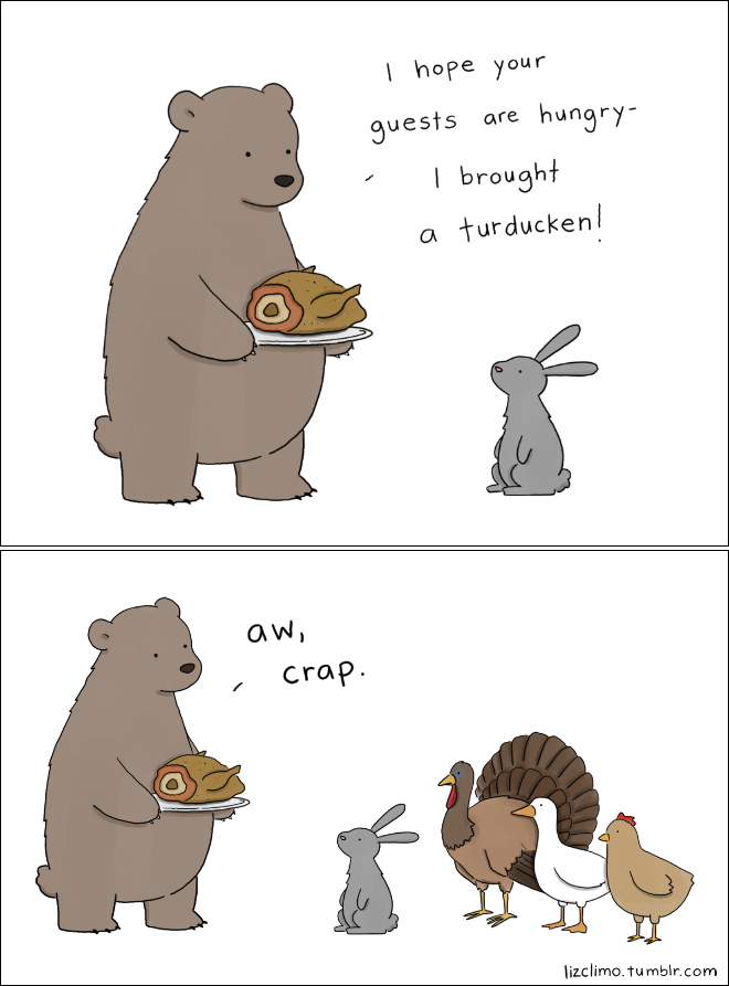 Animal cartoon by Liz Climo.