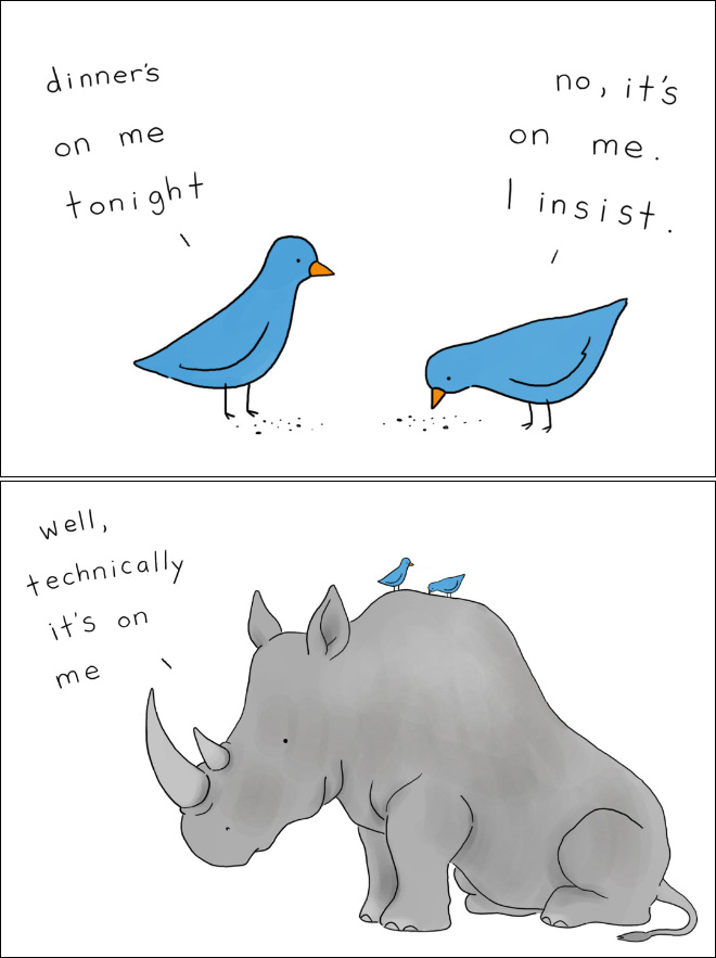 Animal cartoon by Liz Climo.