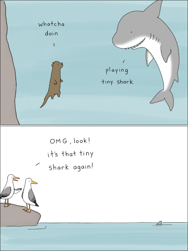 Animal cartoon by Liz Climo.