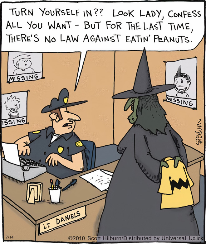 Cartoon by Scott Hilburn.