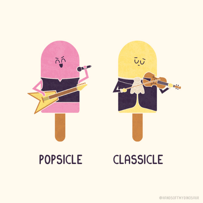 Pun opposites by Teo Zirinis.