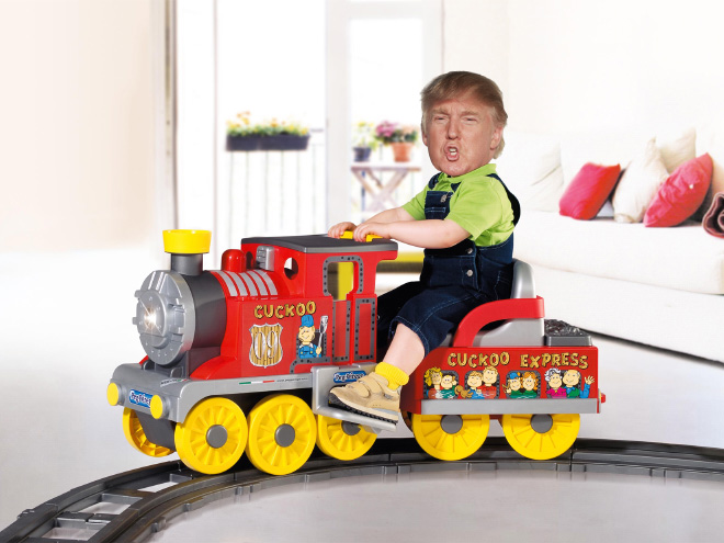 Trump as a little kid.