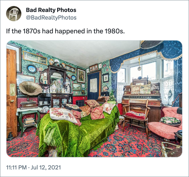 If the 1870s had happened in the 1980s.