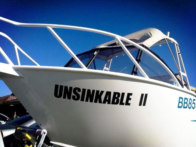 Funny boat names are the best boat names.