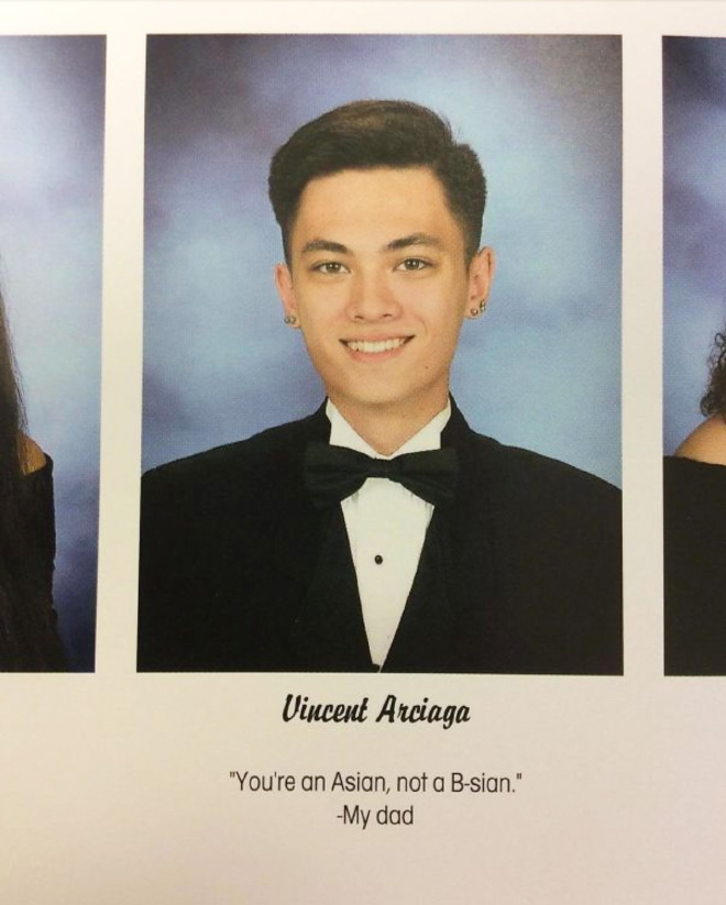 Funny yearbook quotes are the best.