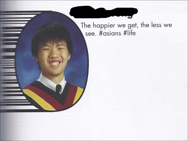 Funny yearbook quotes are the best.