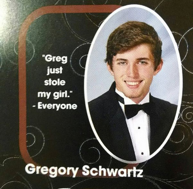 Funny yearbook quotes are the best.