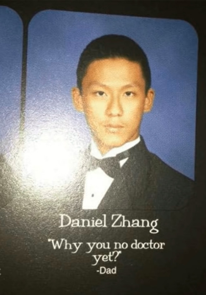 Funny yearbook quotes are the best.