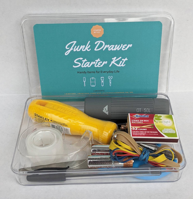 Junk drawer starter kit.