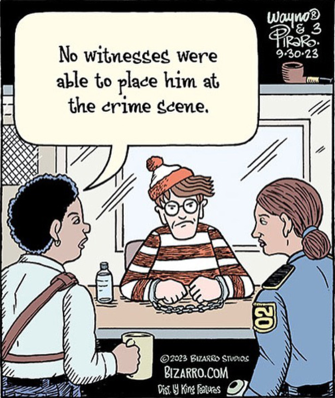 Funny cartoon by Dan Piraro.