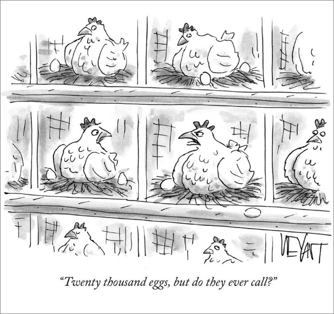 Funny cartoon by Christopher Weyant.