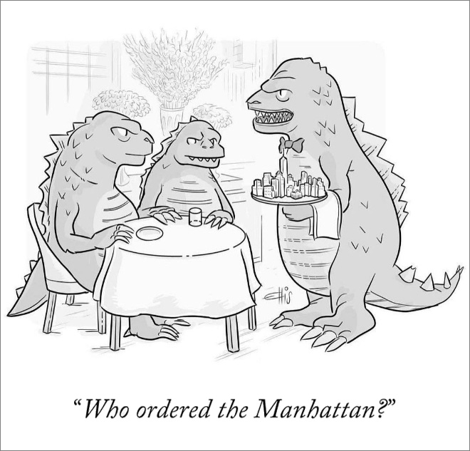 Funny cartoon by Ellis Rosen.