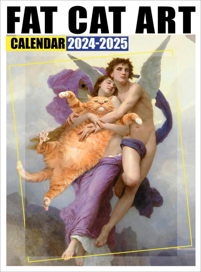 2024 Fat Cat Art Calendar Is Finally Here!