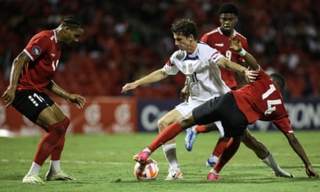 Trinidad and Tobago beat USMNT after Sergiño Dest’s petulant red card