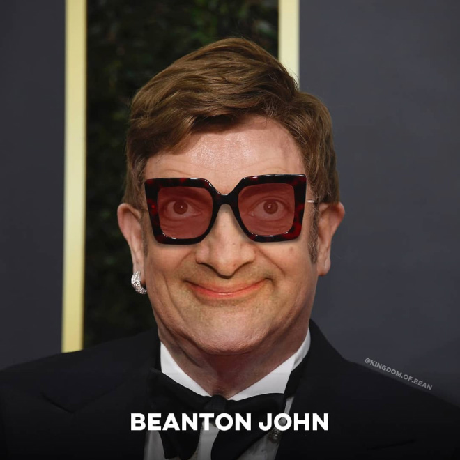 Mr. Bean celebrity mashup.