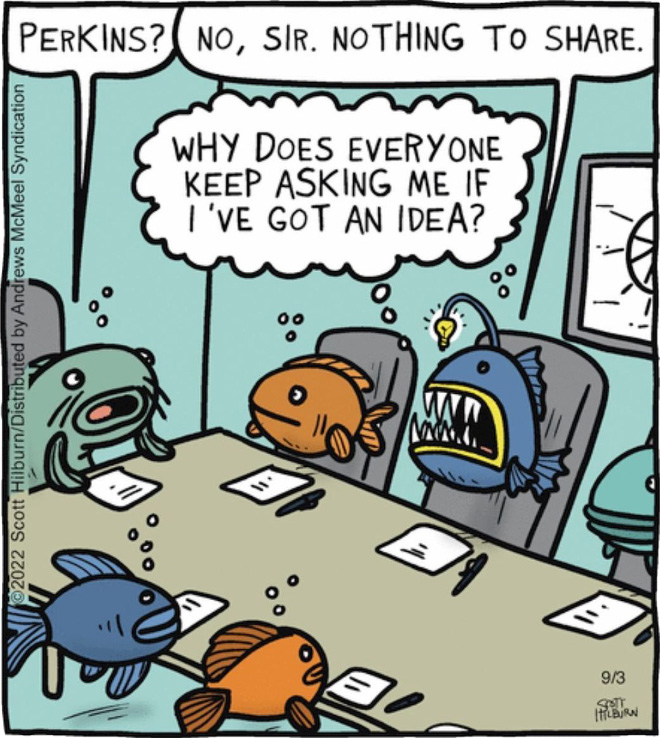 Funny cartoon by Scott Hilburn.