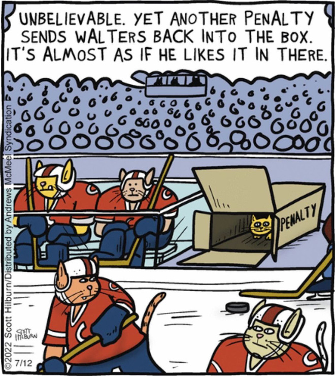 Funny cartoon by Scott Hilburn.