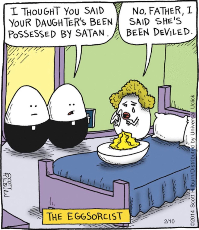 Funny cartoon by Scott Hilburn.