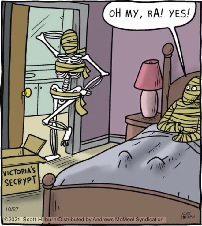 Funny cartoon by Scott Hilburn.