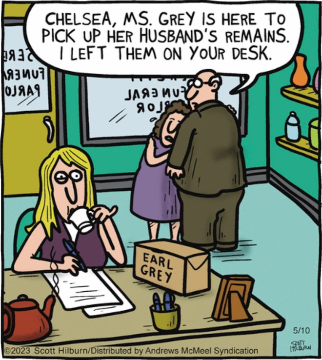 Funny cartoon by Scott Hilburn.