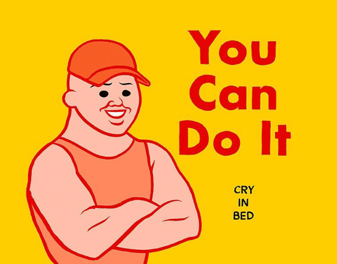 Demotivational poster by Joan Cornella.