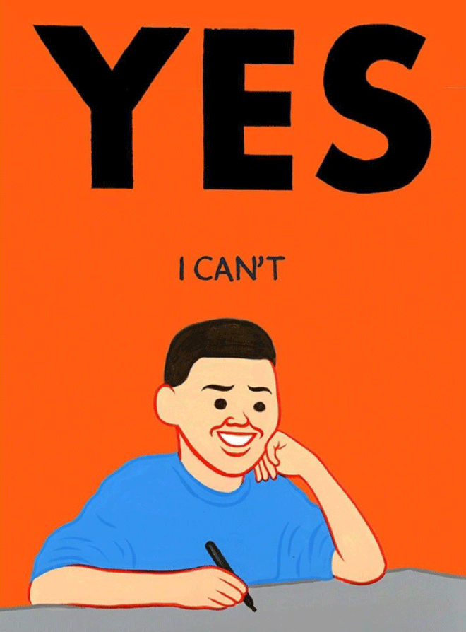 Demotivational poster by Joan Cornella.