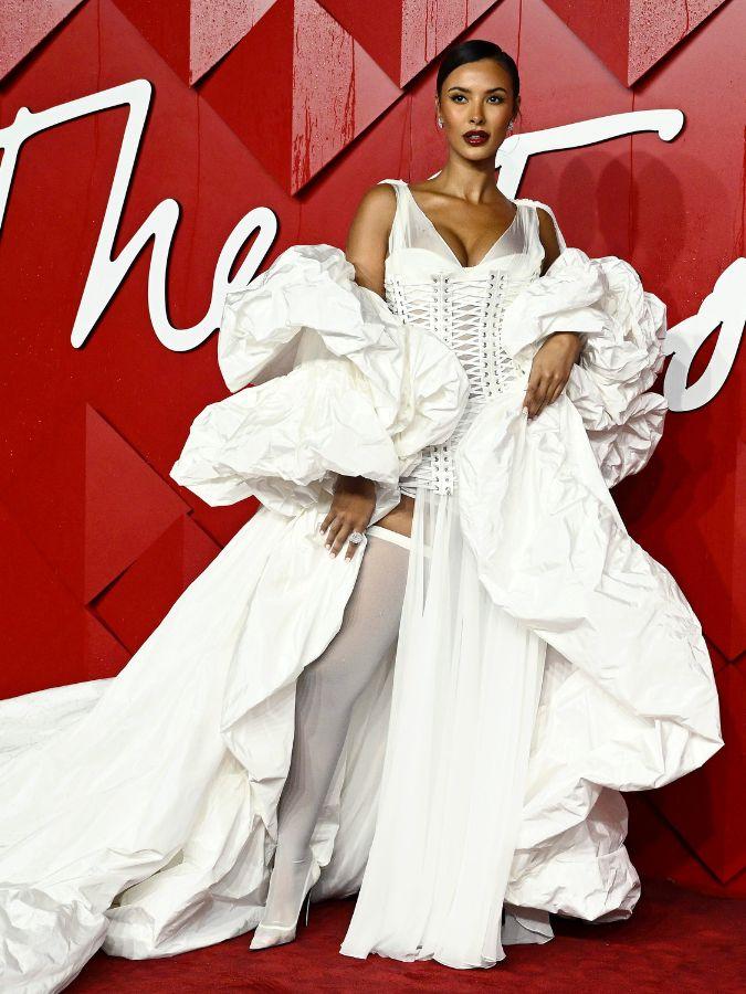 So Many Celebrities Went to The Fashion Awards Dressed Like Mega Brides