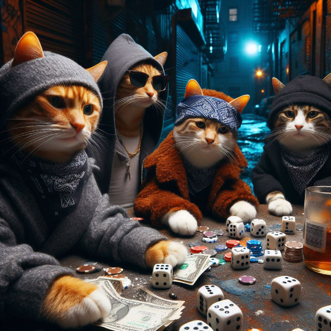 Cat street gang.