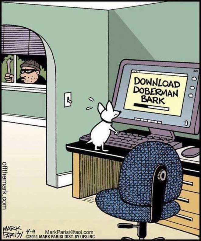 Funny cartoon by Mark Parisi.