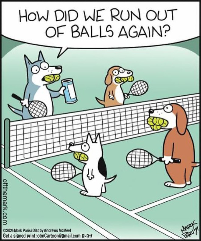 Funny cartoon by Mark Parisi.