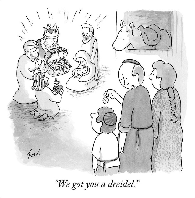 Funny cartoon by Tom Toro.