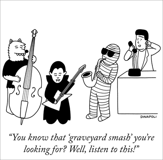 Cartoon by Johnny DiNapoli.