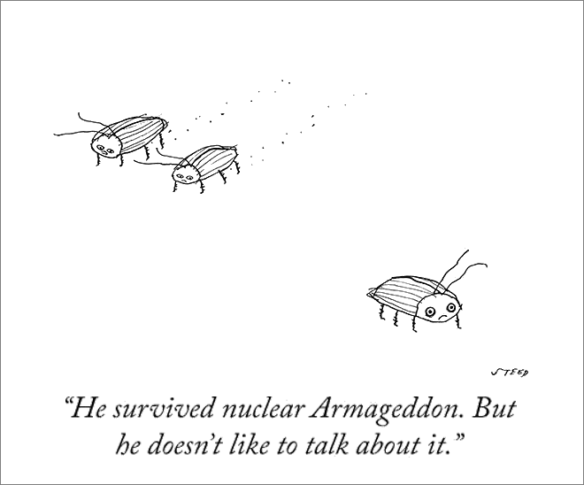 Cartoon by Edward Steed.