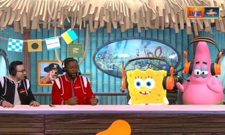 Nickelodeon’s Super Bowl broadcast: an ingenious, wildly chaotic splash