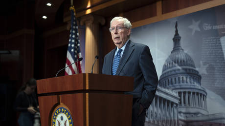 US Senate Republican leader blames Tucker Carlson for delaying Ukraine cash