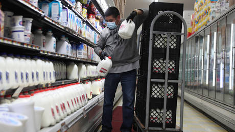 Bird flu virus found in US retail milk
