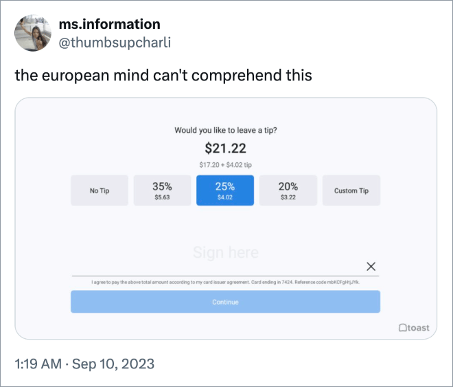 the european mind can't comprehend this