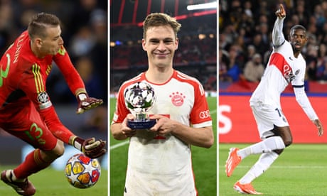 Champions League team of the week: Kimmich breaks record … and Arsenal