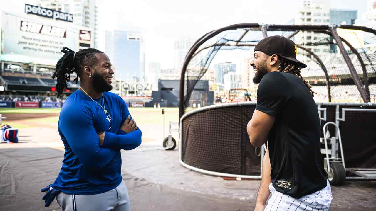 As Guerrero and Tatis reconnect, Rodriguez dominates as Blue Jays beat Padres