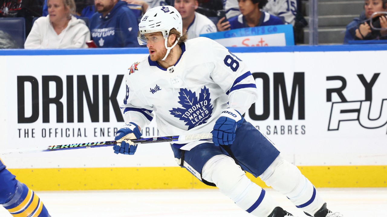 Maple Leafs’ William Nylander remains out for Game 3 vs. Bruins