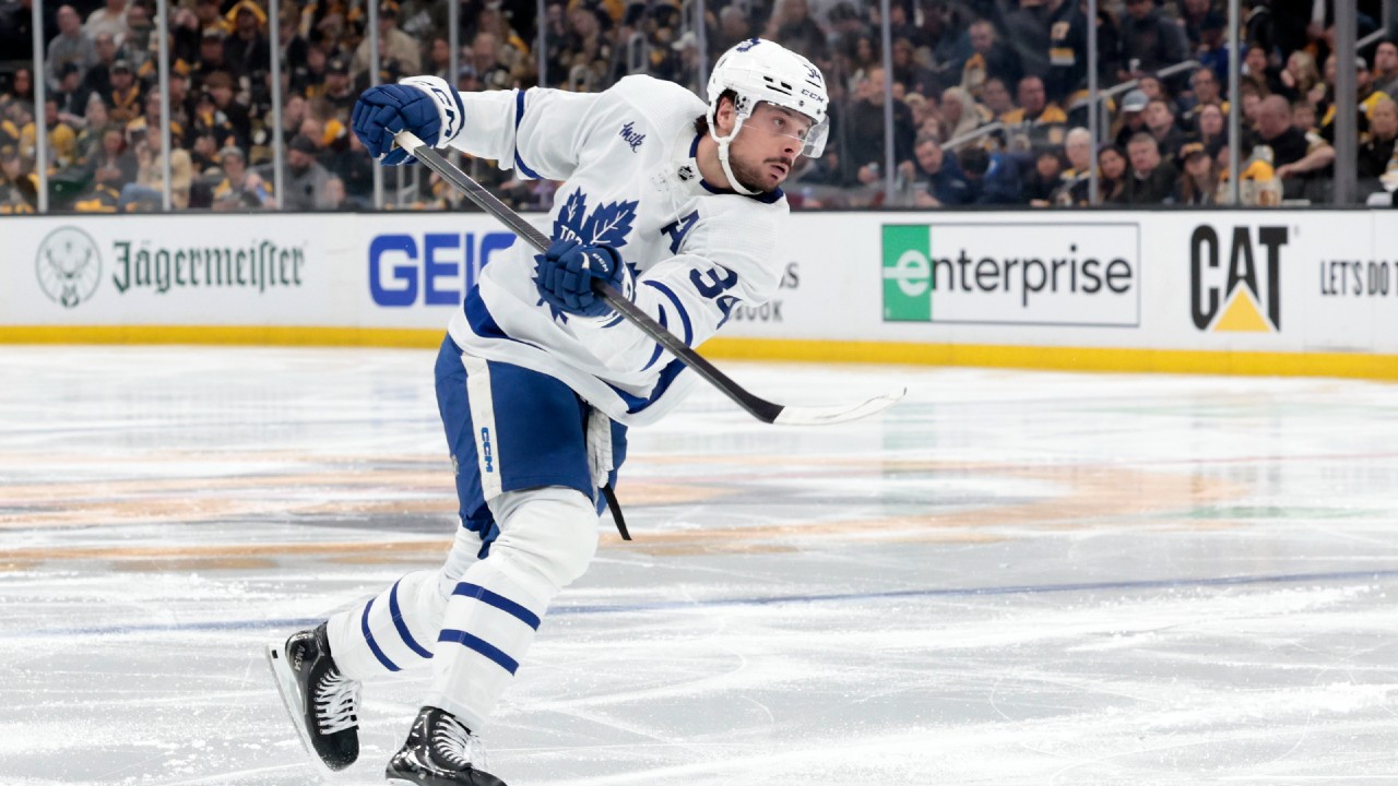 Maple Leafs’ Auston Matthews misses third period in Game 4