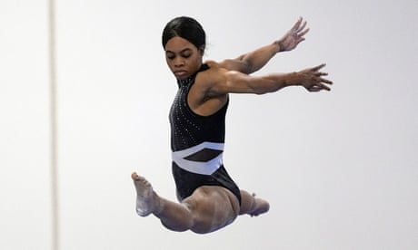 Gabby Douglas competes for first time in eight years at American Classic