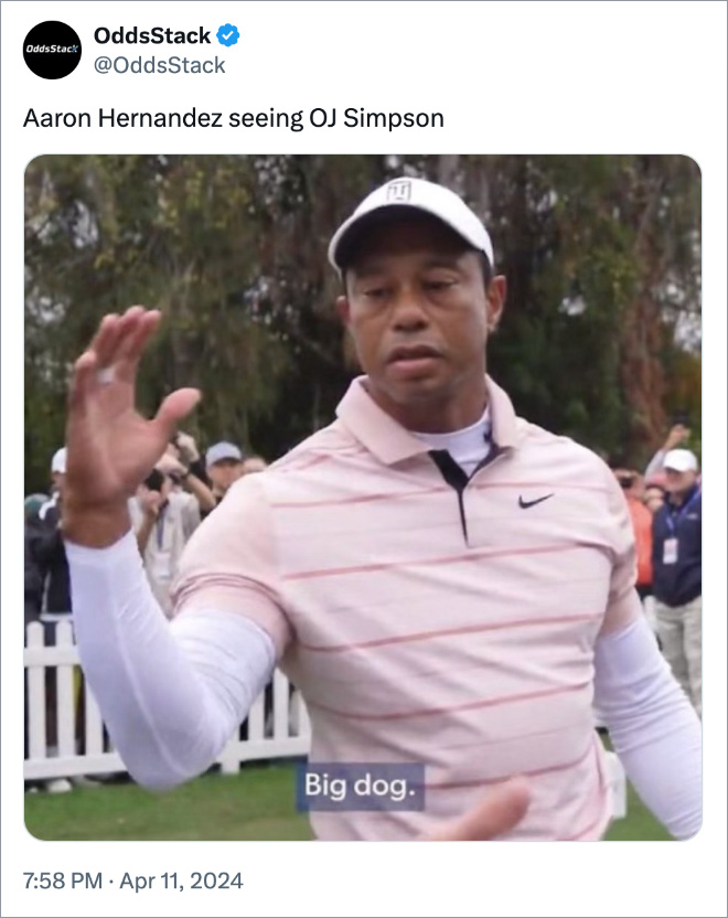 Aaron Hernandez seeing OJ Simpson
