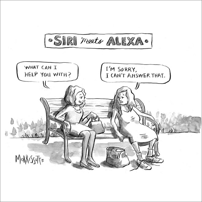 Cartoon by Sarah Morrissette.