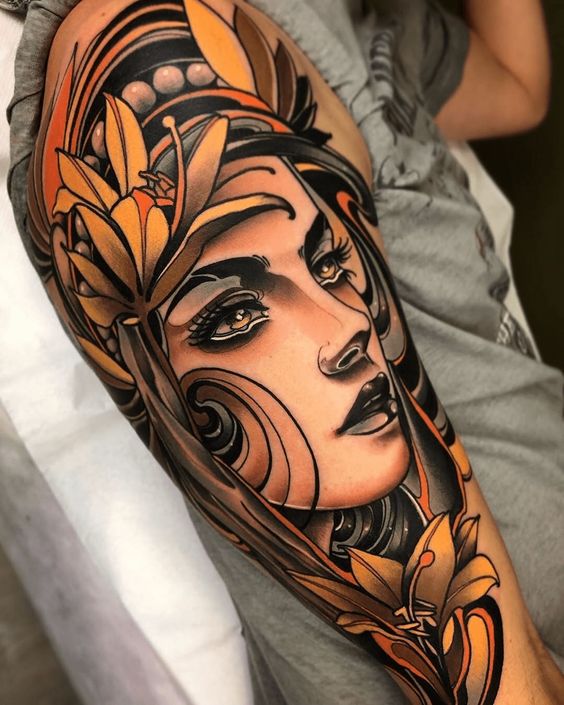 Neo-Traditional Tattoo